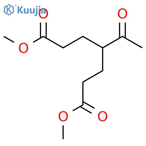 1,7-Dimethyl 4-acetylheptanedioate structure