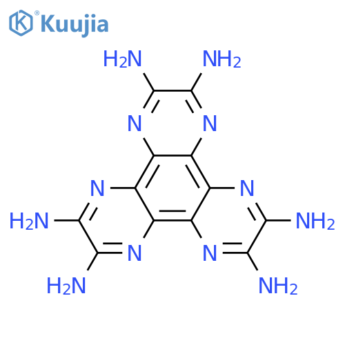 DIPYRAZINO[2,3-F:2',3'-H]QUINOXALINE-2,3,6,7,10,11-HEXAMINE structure