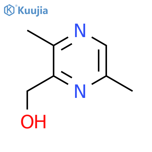 (3,6-Dimethylpyrazin-2-yl)methanol structure