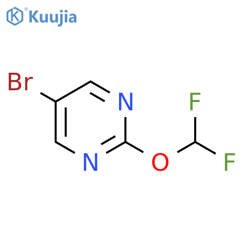 5-Bromo-2-(difluoromethoxy)pyrimidine structure
