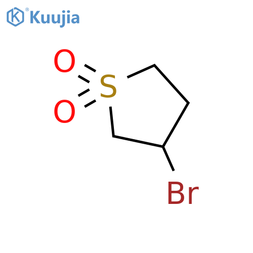 3-bromo-1λ?-thiolane-1,1-dione structure