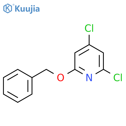 2-(Benzyloxy)-4,6-dichloropyridine structure