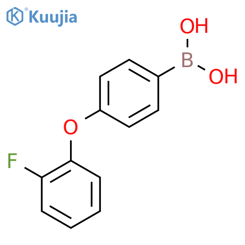 4-(2-Fluorophenoxy)phenylboronic Acid structure