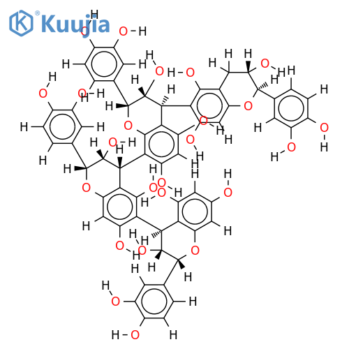 epicatechin-(4beta?6)-epicatechin-(4beta?8)-epicatechin-(4beta?6)-catechin structure