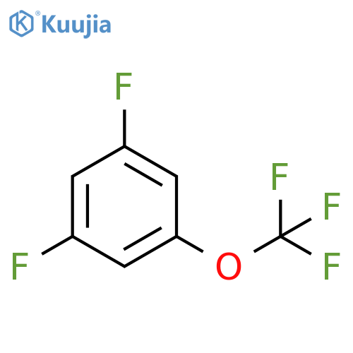 1,3-Difluoro-5-(trifluoromethoxy)benzene structure