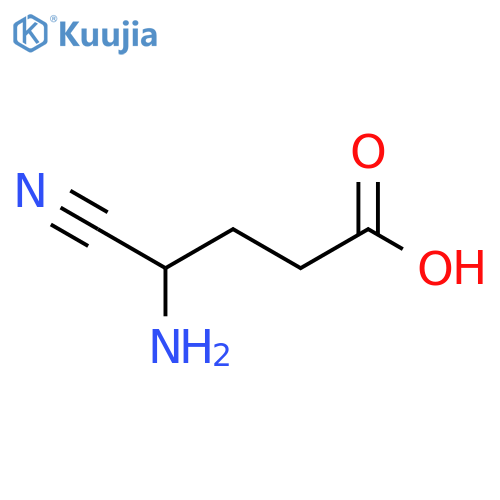 4-Amino-4-cyanobutanoic Acid structure