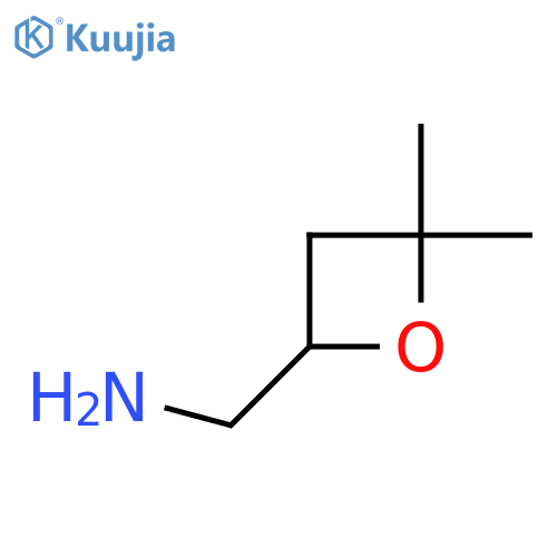 (4,4-dimethyloxetan-2-yl)methanamine structure