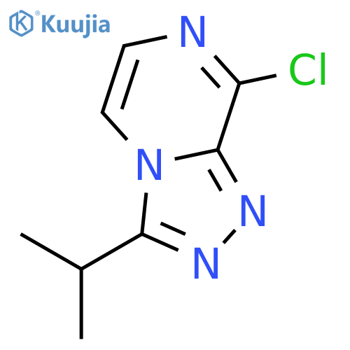 8-chloro-3-(propan-2-yl)-[1,2,4]triazolo[4,3-a]pyrazine structure