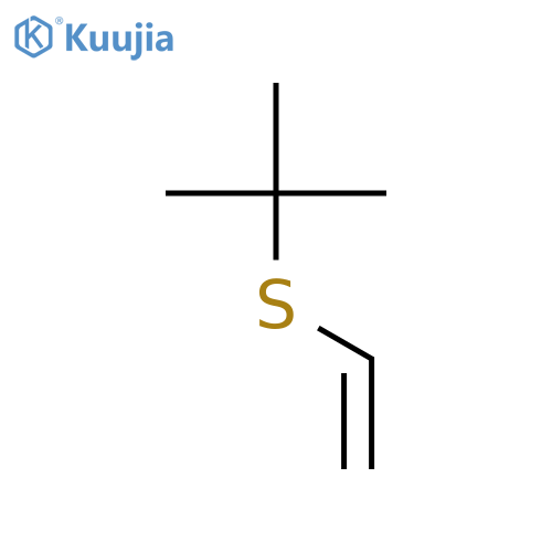Propane,2-(ethenylthio)-2-methyl- structure