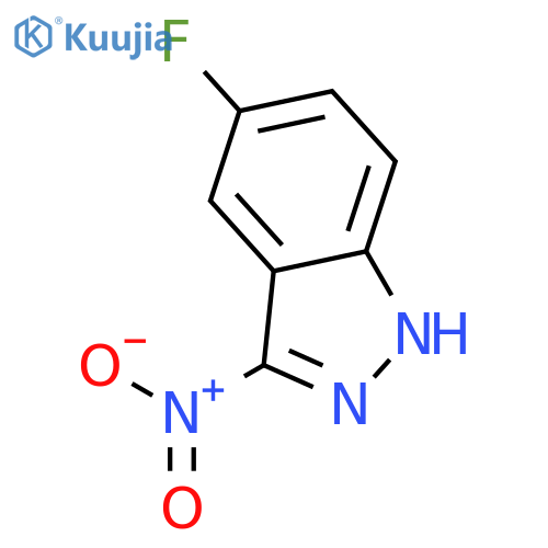 5-fluoro-3-nitro-1H-indazole structure