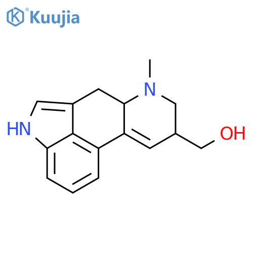 Ergoline-8-methanol,9,10-didehydro-6-methyl-, (8b)- structure