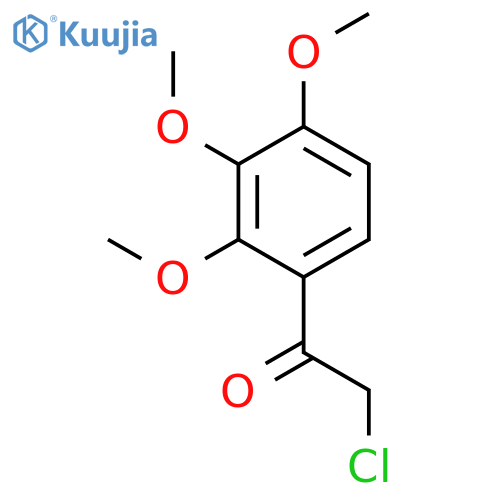2-chloro-1-(2,3,4-trimethoxyphenyl)ethan-1-one structure