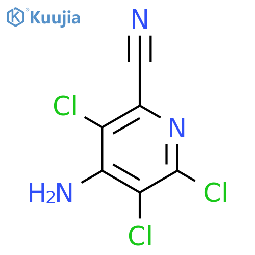 4-Amino-3,5,6-trichloropicolinonitrile structure