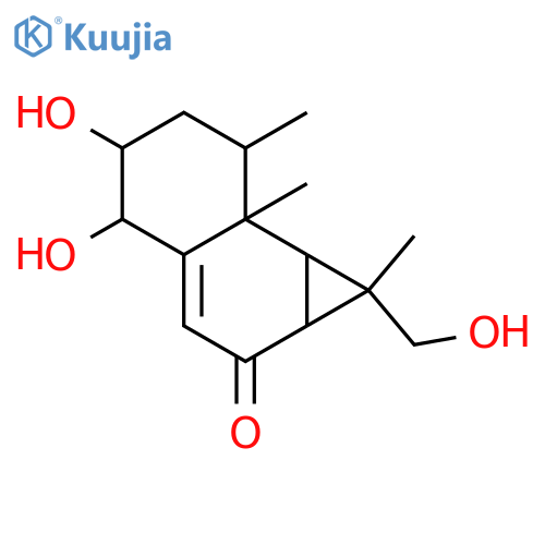 1,2,12-Trihydroxy-9-aristolen-8-one; (1β,2α,11S)-form structure