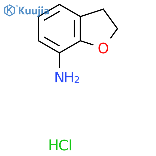 2,3-Dihydro-benzofuran-7-ylamine hydrochloride structure