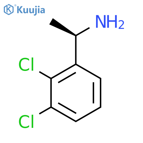 (1R)-1-(2,3-dichlorophenyl)ethan-1-amine structure