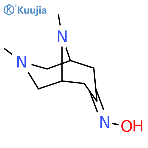 3,9-Dimethyl-3,9-diazabicyclo3.3.1nonan-7-one Oxime structure
