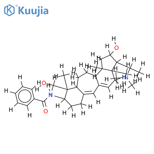 N-3-Benzoyl-buxidienin-F structure