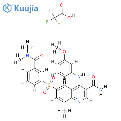 GSK256066 (2,2,2-trifluoroacetic acid) structure
