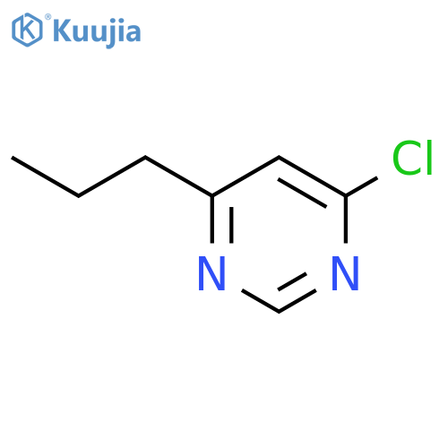 4-chloro-6-propylpyrimidine structure