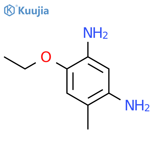 1,3-Benzenediamine,4-ethoxy-6-methyl- structure