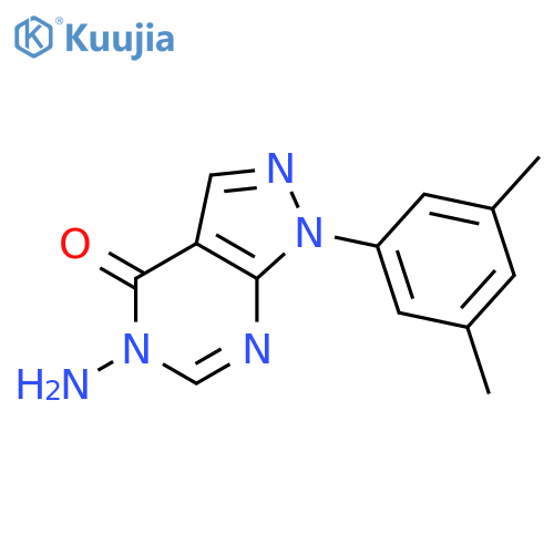 5-Amino-1-(3,5-dimethylphenyl)-1H-pyrazolo[3,4-d]pyrimidin-4(5H)-one structure