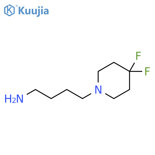 4-(4,4-Difluoro-piperidin-1-yl)-butylamine structure