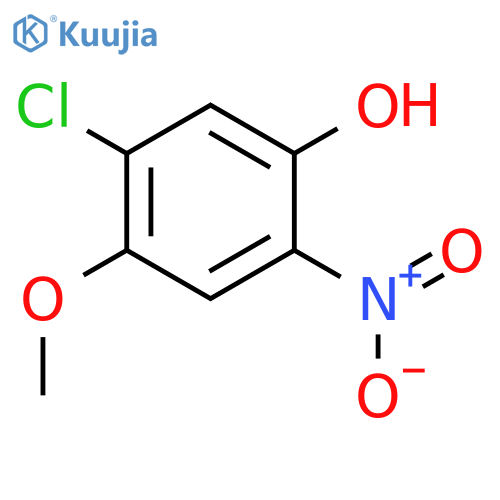 5-Chloro-4-methoxy-2-nitrophenol structure