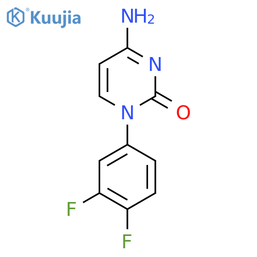 4-Amino-1-(3,4-difluorophenyl)pyrimidin-2(1H)-one structure