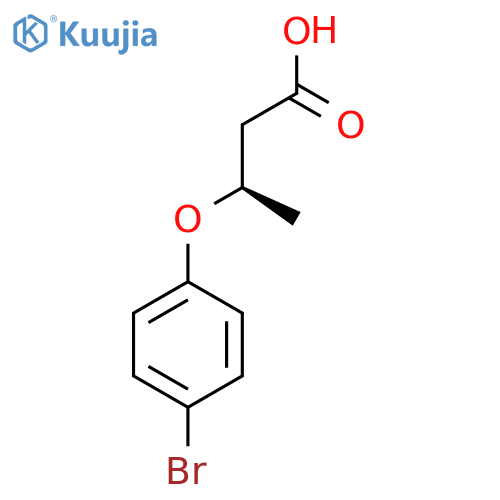 (R)-3-(4-Bromophenoxy)butanoic acid structure