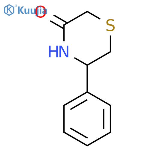 5-phenylthiomorpholin-3-one structure