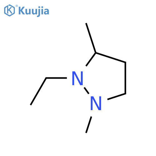 Pyrazolidine,2-ethyl-1,3-dimethyl- structure