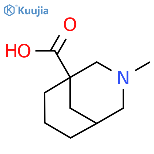 3-Azabicyclo[3.3.1]nonane-1-carboxylic acid, 3-methyl- structure