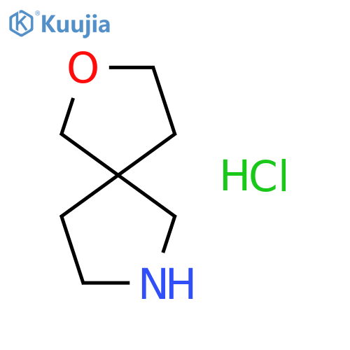 2-oxa-7-azaspiro[4.4]nonane;hydrochloride structure