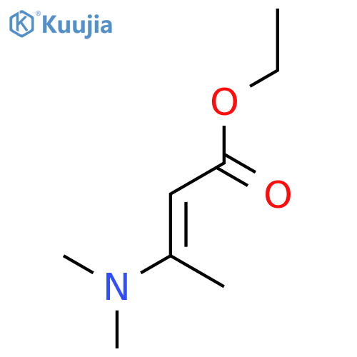 Ethyl 3-(dimethylamino)-2-butenoate structure