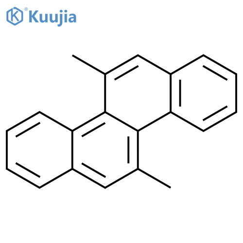 Chrysene,5,11-dimethyl- structure