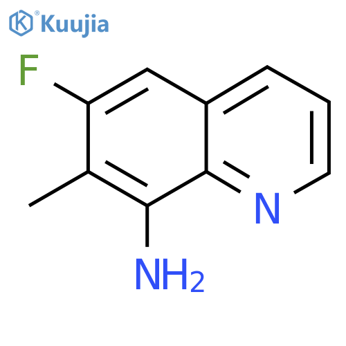 6-Fluoro-7-methylquinolin-8-amine structure