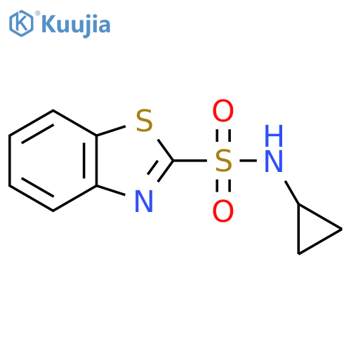 N-Cyclopropylbenzo[d]thiazole-2-sulfonamide structure