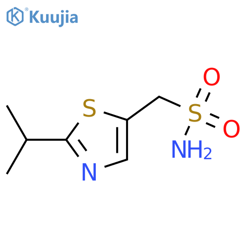 2-(propan-2-yl)-1,3-thiazol-5-ylmethanesulfonamide structure