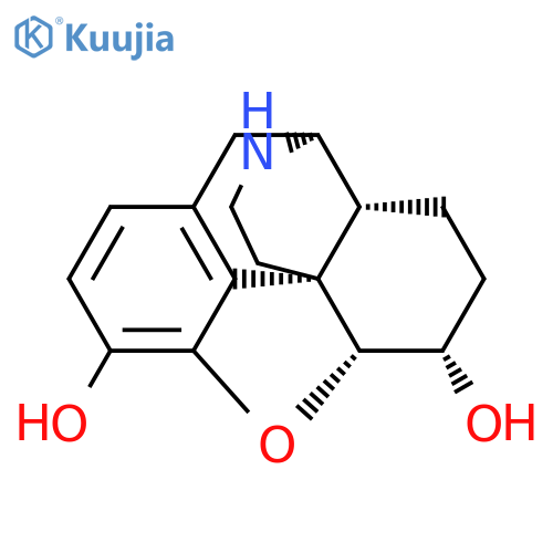 Morphinan-3,6-diol,4,5-epoxy-, (5a,6a)- structure