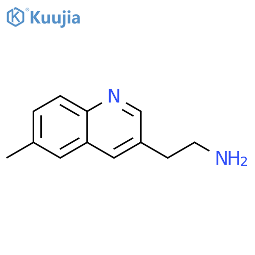 2-(6-methylquinolin-3-yl)ethan-1-amine structure
