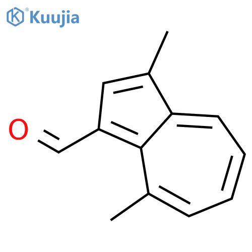 1,4-dimethyl-3-formylazulene structure