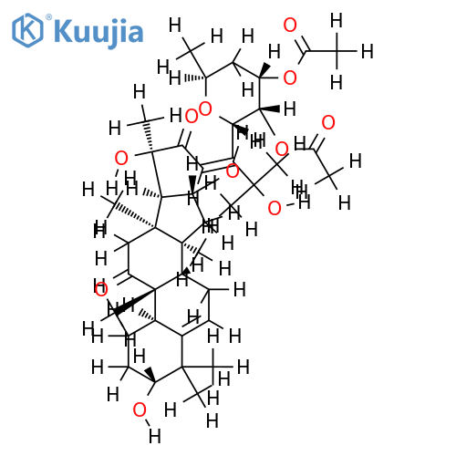 2-deoxycucurbitacin F 16-O-(2?,3?-di-O-acetyl-4?-deoxy-alpha-allopyranoside) structure