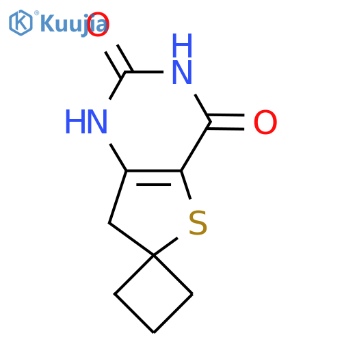 7'H-Spiro[cyclobutane-1,6'-thieno[3,2-d]pyrimidine]-2',4'-diol structure