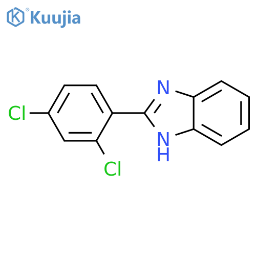 2-(2,4-dichlorophenyl)-1H-benzimidazole structure