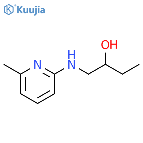 2-Butanol, 1-[(6-methyl-2-pyridinyl)amino]- structure