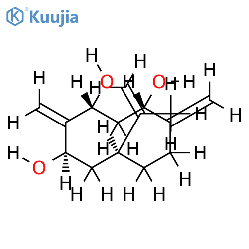 4(15),11(12),10(14)-germacratriene-1beta,3beta,9alpha-triol structure