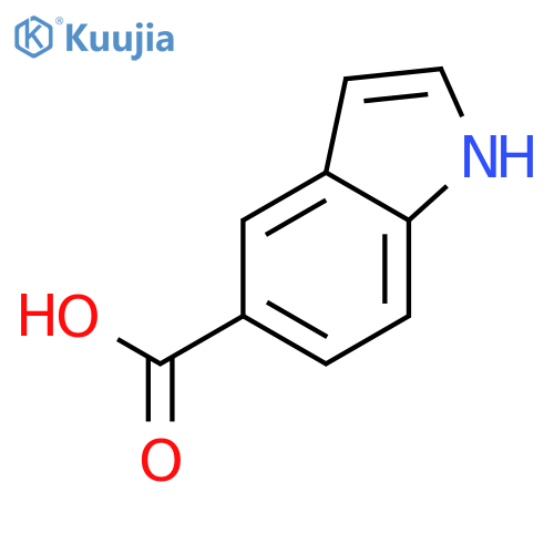 1H-Indole-5-carboxylic acid structure