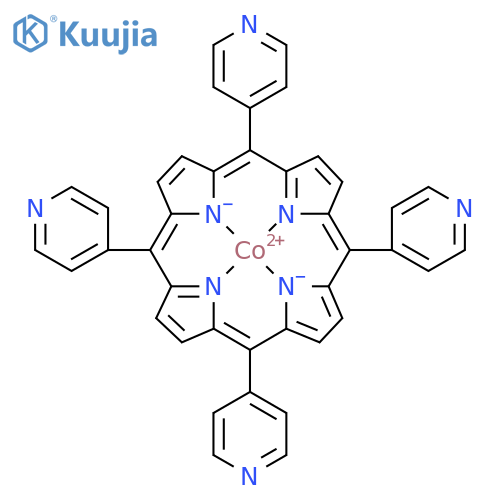 5,10,15,20-tetrakis(4'-pyridyl)cobalt(II) porphyrin structure