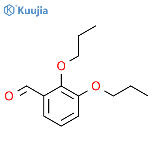2,3-dipropoxybenzaldehyde structure